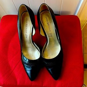 Anne Klein leather upper